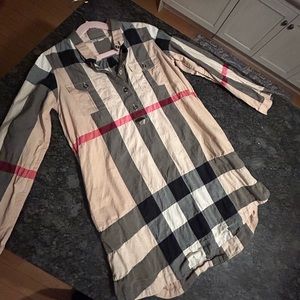 🦁 Burberry Toddler Nova Check Dress